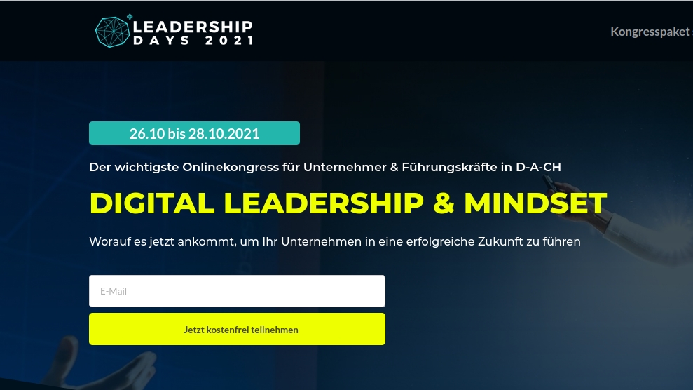 Zum kostenfreien Digital Leadership & Mindset