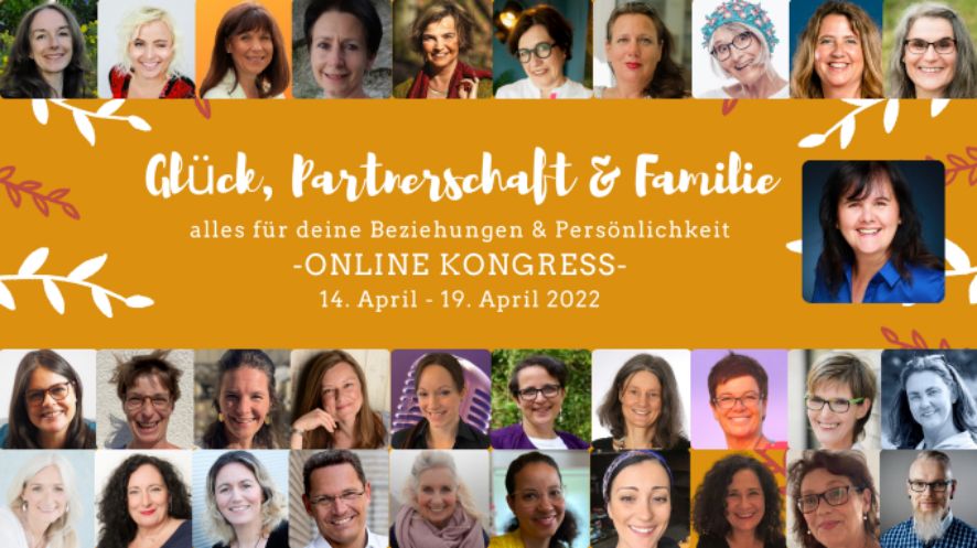 Zum kostenfreien Kongress: Glück, Partnerschaft & Familie