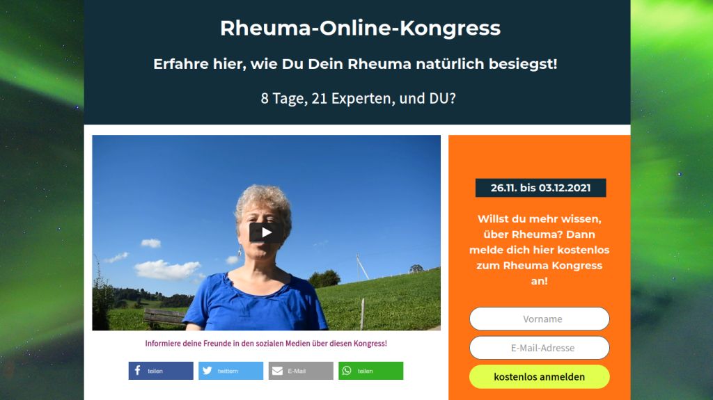 Hier geht's zum kostenlosen Rheuma-Online-Kongress