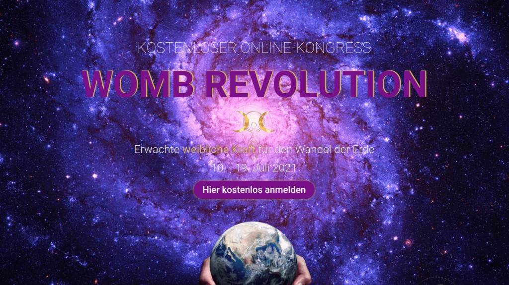 Zum kostenlosen Kongress: Womb Revolution