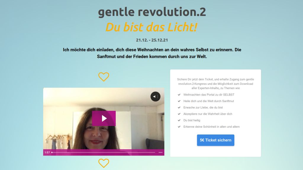 Zum Kongress: gentle revolution.2