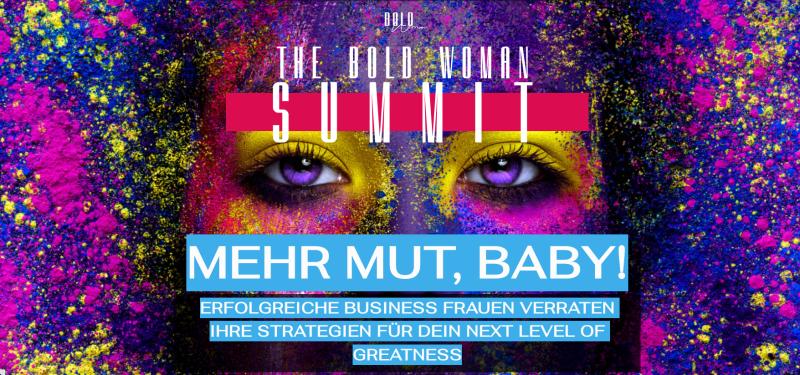 Hier geht's zum kostenlosen The BOLD Woman Summit