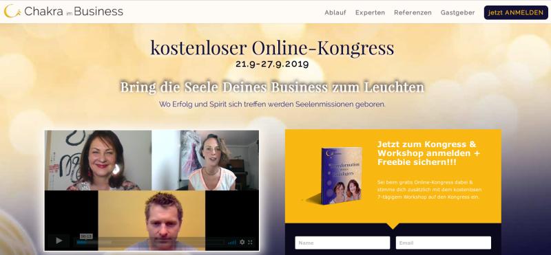 >> Hier geht's zum kostenlosen Chakra im Business Online-Kongress 2019 <<