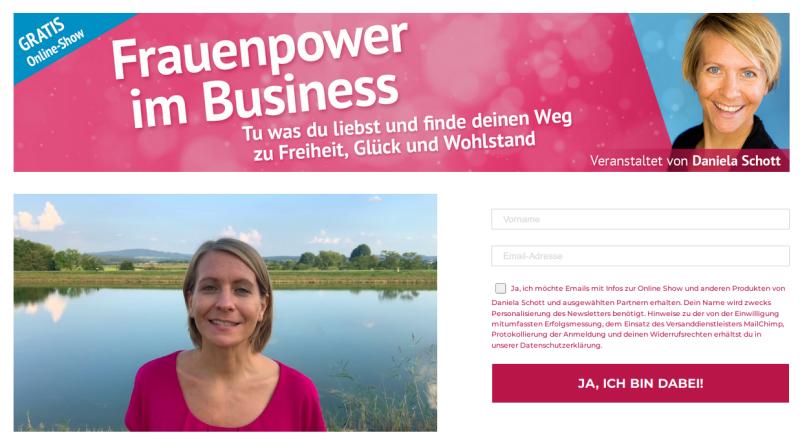 >> Hier geht's zum kostenlosen Frauenpower im Business Online-Kongress <<