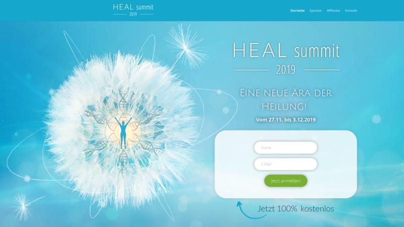 Hier geht's zum kostenlosen Heal Summit 2019