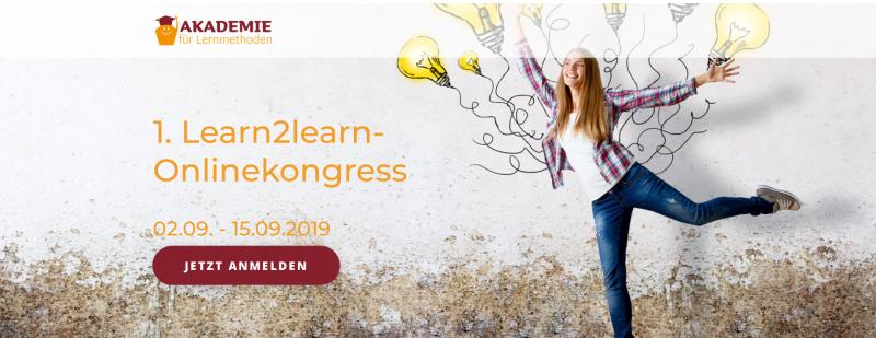Hier geht's zum 1. Learn2learn-Onlinekongress
