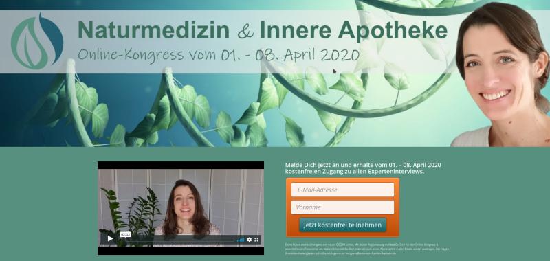 Hier geht's zum kostenlosen Naturmedizin & Innere Apotheke Kongress