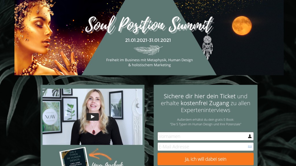 Hier geht's zum kostenlosen Soul Position Summit