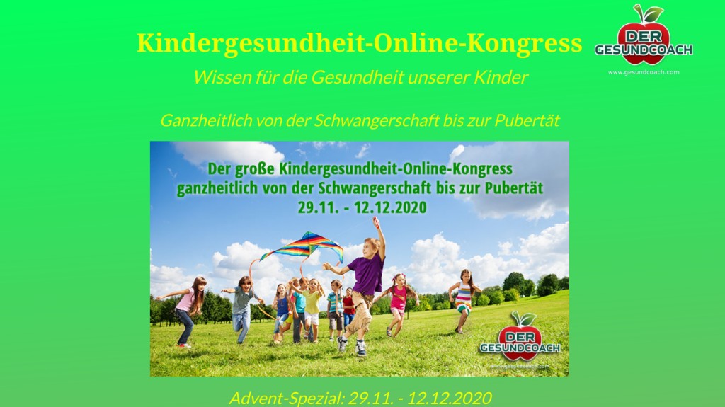 Hier geht's zum kostenlosen Kindergesundheit Online-Kongress