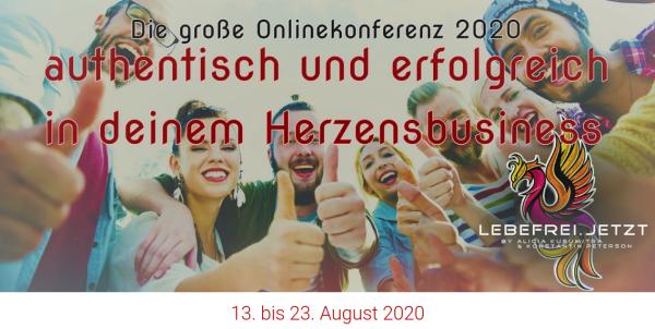 Hier geht's zum kostenlosen Herzensbusinesskongress