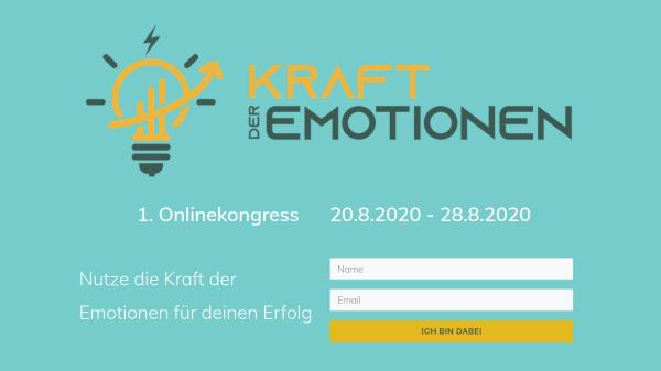 Hier geht's zum kostenlosen Kraft der Emotionen - Kongress