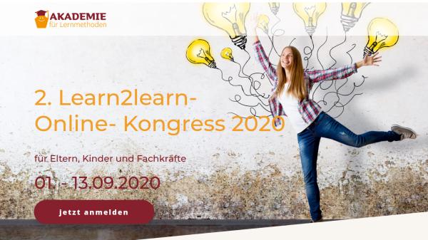 Hier geht's zum 2. Learn2learn-Online-Kongress 2020