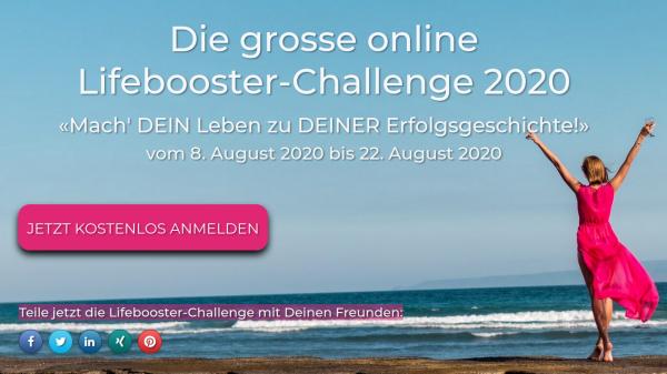 Hier geht's zur kostenlosen Lifebooster-Challenge 2020