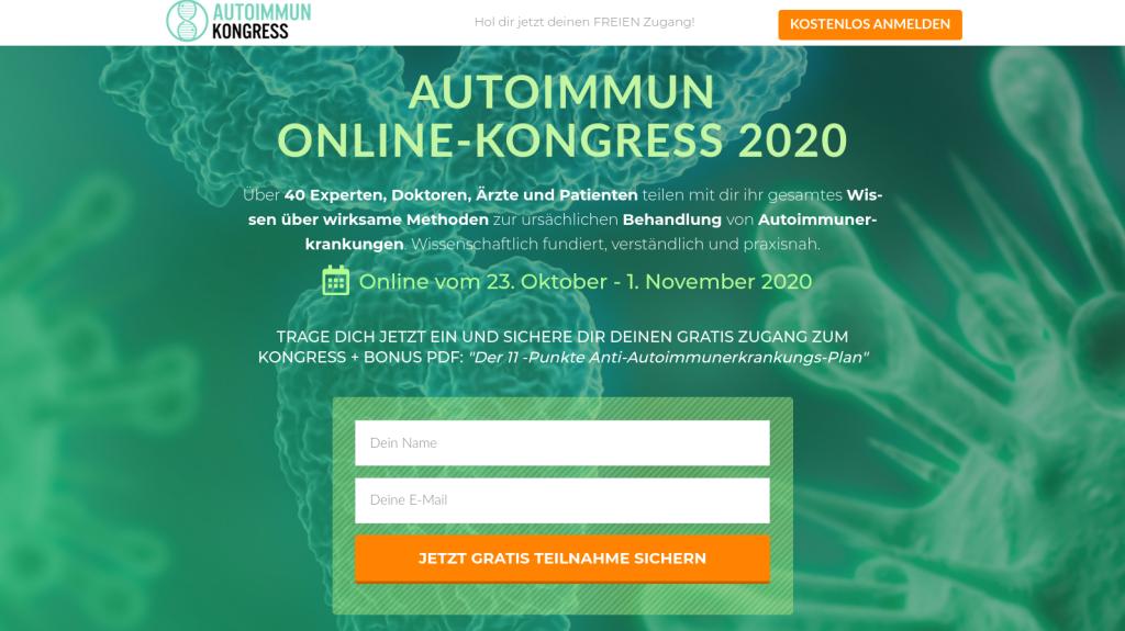 Hier geht's zum kostenlosen Autoimmunkongress 