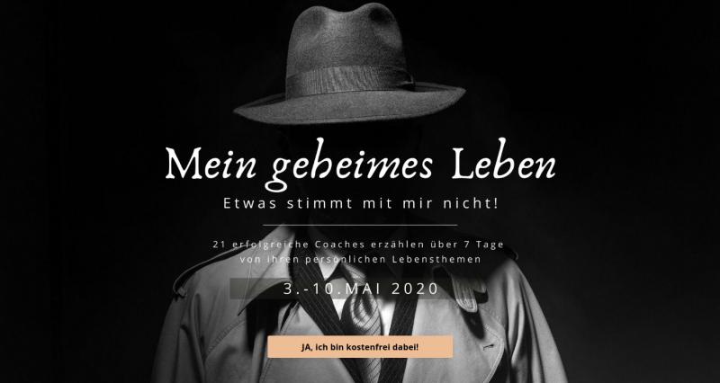 Hier geht's zum kostenlosen "Mein geheimes Leben" - Online Kongress