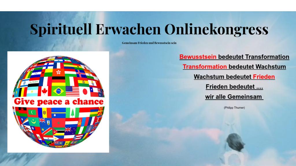 Hier geht's zum Spirituell Erwachen Onlinekongress