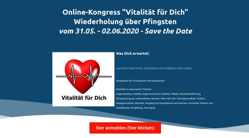 Hier geht's zum kostenlosen „Vitalität für Dich“ Online-Event