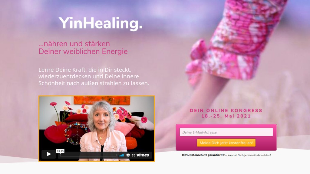 Zum kostenlosen YinHealing Kongress